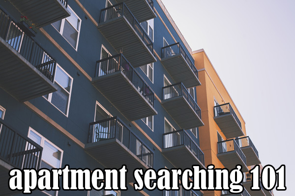 apartment searching 101